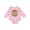 AD-Pink, variant on Retro Peace Sign Sunset Baby Fleece Bodysuit