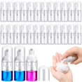 thumbnail image 1 of Botellas con bomba de espuma Funtery, 30 ml, 1 oz, jabón de viaje de plástico, 24 unidades, 1 of 7