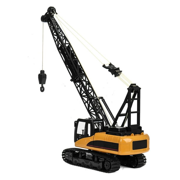 1/14 RC Crane Car Toy 15CH Remote Control Alloy Crane Engineering Truck