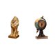 thumbnail image 1 of Escultura majestuosa, figura de arte moderno, adorno de mesa, estatua decorativa, reloj de escritorio coleccionable para oficina, hogar, estantería, d, 1 of 8