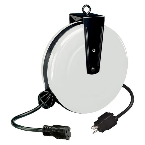 5000A-30GF-S 30-Foot Single Tap Cord Reel, yellow