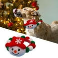 thumbnail image 4 of Collar navideño para perro Yinane Accesorios para fotos Muñeco de Nieve L, 4 of 7