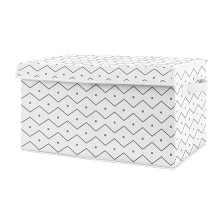 UPC: 0846480087786 | Mod Dinosaur Geometric Storage Fabric Toy Box by Sweet Jojo Designs