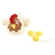 thumbnail image 3 of Juguete del animal doméstico de la gallina de la felpa, durabilidad extendida del juguete educativo del animal doméstico de la felpa de los juguetes del perro del juguete del perro de la gallina de la felpa, 3 of 8