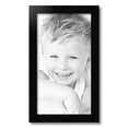 thumbnail image 2 of ArtToFrames 12" x 22" Satin Black Step Lip Picture Frame, 12x22 inch Black Wood Poster Frame (WOM-1452), 2 of 7