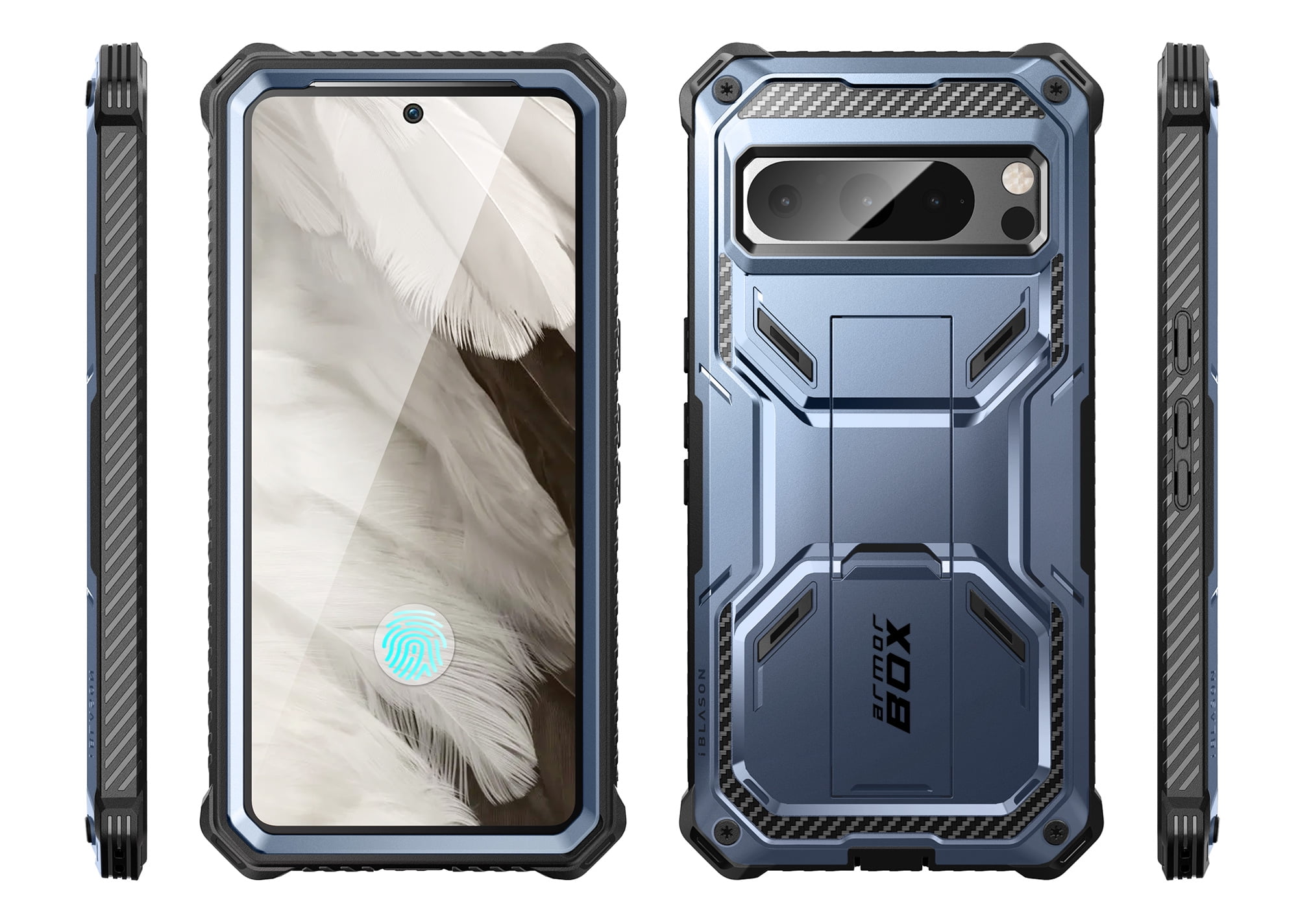 i-Blason Armorbox Series Rugged Cell Phone Case for Google Pixel 8 Pro, Tilt