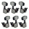 thumbnail image 6 of Iron 3x Left + 3x Right Square Full Closed Tuning Pegs Tuning Keys Black For Acoustic Guitar Parts, 6 of 6