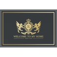 thumbnail image 1 of Felpudo antideslizante para puerta delantera, Alfombra de estilo lujoso para entrada de casa, sala de estar, exterior, baño, cocina, alfombrilla Fivean unisex, 1 of 2