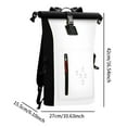 thumbnail image 7 of lacooooppia Waterproof Dry Bag 25L Waterproof Backpack for Boating Outdoor Camping Beach White, 7 of 7
