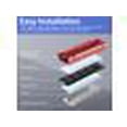 thumbnail image 4 of M.2 2280 Heatsink Aluminum SSD Heatsink with Thermal Pad For M.2 2280 NVMe and NGFF Red, 4 of 6