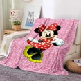 thumbnail image 5 of Manta ligera con estampado de Mickey Minnie de Disney para sala de estar, dormitorio, habitación de los niños, manta cálida, regalo de Navidad, 5 of 5