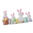 thumbnail image 1 of Figuras de Conejito de Huevos de Pascua, Adorables Huevos Decorativos de Pascua Decoración de Conejito para el Patio para escritorio, 1 of 7