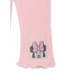 thumbnail image 4 of Minnie Mouse Baby Girls Layered Sweatshirt and Leggings Outfit Set, 2-Piece, Sizes 0M-24M, 4 of 6