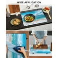 thumbnail image 6 of nqOlkjepod Large Induction Cooktop Protector Mat 24"x21", Summer Beach Coastal Stove Top Covers for Electric Stove, Vacation Seaside Ocean Decorative Stove Burner Cover Mats, Glass Top Stove Cover, 6 of 8