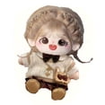 thumbnail image 5 of Muñeca de algodón de felpa Kawaii para niños, figura de súper estrella de peluche, sin atributos, puede cambiar la ropa, regalo, 20cm, 5 of 5