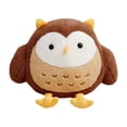 thumbnail image 1 of Búho de peluche, juguete de peluche, búho de peluche, juguete de peluche para acurrucarse, compacto y abrazable marrón, 1 of 9
