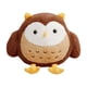 thumbnail image 1 of Búho de peluche de juguete Búho de peluche Animal de peluche Juguete compacto de compañía para niños Búho encantador marrón, 1 of 9