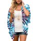 thumbnail image 1 of Puntoco mujeres impresión tops gasa playa kimono largo cardigan blusa chal tops prendas de vestir Puntoco Puntoco-1, 1 of 9