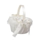 thumbnail image 3 of Cesta de boda para dama de honor, cesta de encaje, hermosas decoraciones blancas, lazo de satén Mariposa, 3 of 9