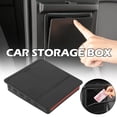 thumbnail image 2 of Automotive Center Console Organizer for Armrest: Easy-to-Install, Two-Tiered Storage Made of Black Frosted ABS, 2 of 6