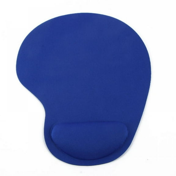 1Pack Blue Mouse Pad, Ergonomic Mouse Pad Comfortable Wrist Rest Mouse Pad for Computer Laptop Home Office Travel, Small Size, 8.19x9.36 inch