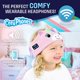 thumbnail image 2 of Auriculares inalámbricos con diadema CozyPhones para niños, unicornio rosa, 2 of 8