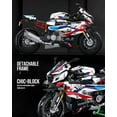 thumbnail image 4 of Motorcycle 1000 RR Model Building Blocks Set, 912 Pieces Bricks, MOC Toys, 4 of 7