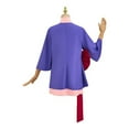 thumbnail image 4 of Elegant Purple Skirt with Bow Belt at Waist for Halloween Costume, 4 of 7