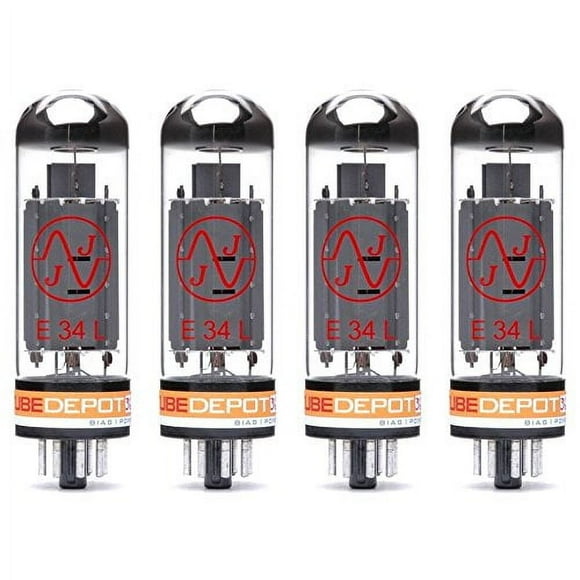 Quad de Tubes d'Aspirateur JJ E34L/EL34