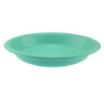thumbnail image 2 of YBM Home Unbreakable Round Deep Plastic Plate 15-Ounce | Tableware Plates, Green 3 pack, 2 of 3