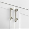 thumbnail image 3 of GlideRite 3-3/4 in. Center Euro Cabinet Bar Pulls, Satin Nickel, Pack of 10, 3 of 3