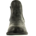 thumbnail image 3 of Soda Women's Chelsea Faux Leather Elastic Side Panel Ankle Boots, 3 of 4