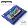 thumbnail image 6 of MoKo 3 Ring Binder Pouch with Zipper, Large Colorful Binder for Storing School Teacher Supplies, 12 Pack, 6 of 7