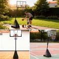 thumbnail image 2 of Portable Basketball Hoop,48"/52" Shatterproof Backboard,4.92-10ft Quick Adjustable Basketball Goal System,Mobile Stand with Wheels & Weighted Base for Backyard,Driveway,Court, 2 of 9