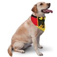 thumbnail image 2 of Deutschland Flag Dog Bandana Dog Scarf Adjustable Bib Handkerchief Accessories For Small Medium Large Dogs, 2 of 6