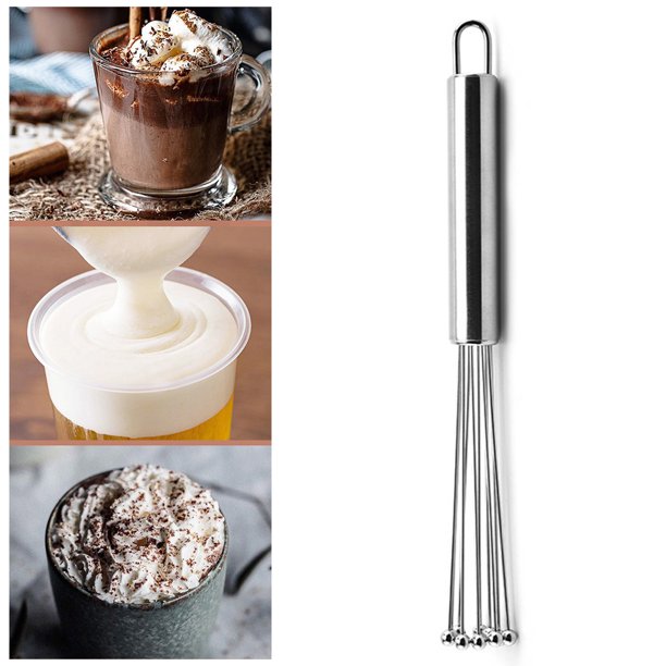 Batidor De Bolas De Cuentas De Acero Inoxidable, Licuadora Doméstica, Batidor De Huevos De Mano, Herramienta