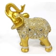 thumbnail image 7 of Dalax-9 Inches Height Gold Color Elephant Figurine Living Room Bedroom Decor Gifts for Housewarming | Birthday| Valentine's Day | Mother's Day Gift, 7 of 7
