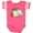 Football Pink and White, variant on Inktastic Tiny Library Bookworm Boys or Girls Baby Bodysuit