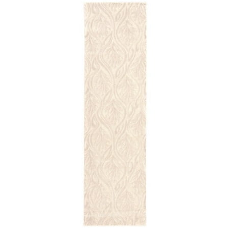 Nourison kathy ireland Hollywood Shimmer Aloha Paradise Cove Bisque Area Rug by (2'3 x 8')