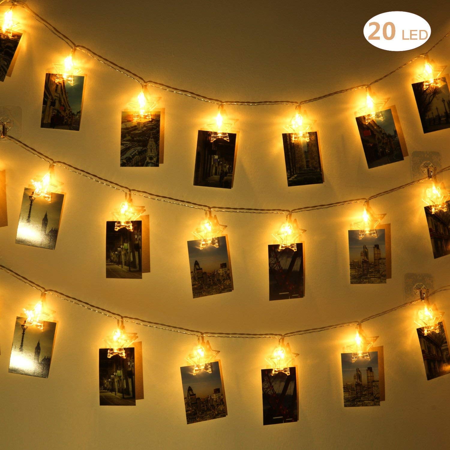 String Fairy Lights 10 Leds Hanging String Lights With