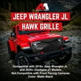 thumbnail image 2 of AMERICAN MODIFIED Hawke Grille for 2018+ Wrangler JL & 2020+ Gladiator JT, 2 of 9