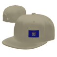 thumbnail image 4 of DouZhe Flat Brim Cap Casquette Snapback Drapeau de l'État du Michigan Imprimé Réglable Jaune Adulte Baseball Cap, 4 of 6