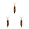 thumbnail image 1 of Jumpingount Hexágono columna encanto hacer vacaciones aniversario colgantes colgantes puntiagudos coloridos dijes de cristal llaveros marrón Type1 NO1 Jumpingount CBP377181, 1 of 6