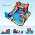 thumbnail image 3 of Gymax Inflatable Water Slide Giant Kids Water Park w/ Double Slides & 735W Blower, 3 of 10
