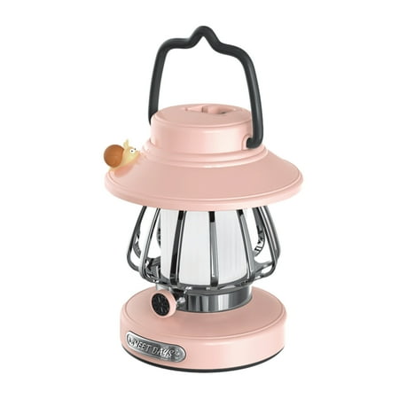 

Tuphregyow Portable Outdoor Lights Camping Lantern Home Lighting Patio and Outdoor Wall Lamp Halloween Christmas New Year Decorative Lighting Pink