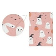 thumbnail image 5 of Yayeee Garden Flag 12" x 18" Double Sided Outdoor Yard Lawn Holiday Decorations, Pink Cartoon Halloween, 5 of 6