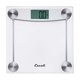 thumbnail image 1 of Escali Clear Glass Bathroom Scale, Chrome Metal, 11.8 X 11.8 X 1 in, 3.4 Pound, 1 of 6