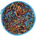 thumbnail image 1 of Tortillero Redondo Serpientes Aztecas Gris, 1 of 4