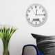 thumbnail image 5 of Risegun Reloj de Pared Grande, Reloj de Pared Moderno Multifuncional con Pantalla de Temperatura de Fecha decoración de Dormitorio de Oficina en casa, 5 of 9