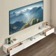 thumbnail image 4 of Floating White Tv Stands Modern Simplicity Designer Cabinet Console Tv Stands Monitor Suporte Para Tv Living Room Furniture My Lux Decor Round, 4 of 7